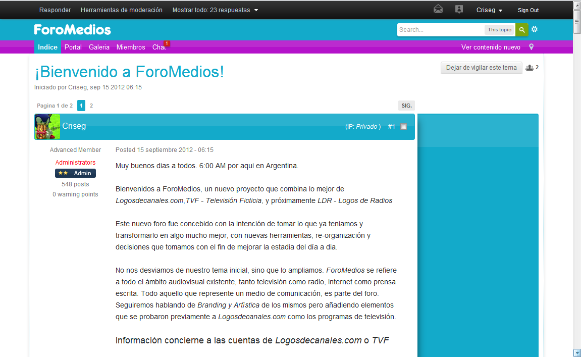 Temas (imagen para el post "Wow, ¿ya paso una semana?")