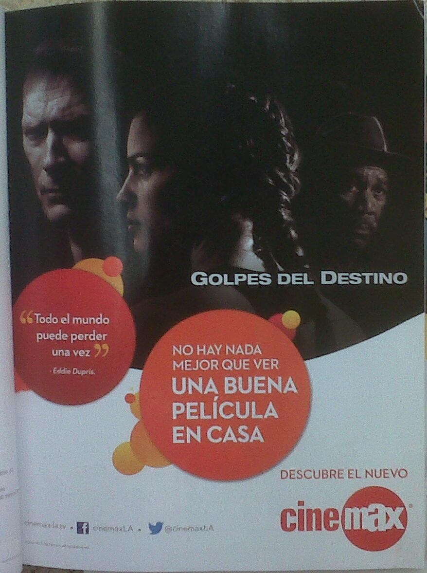 Publicidad Cinemax 2012