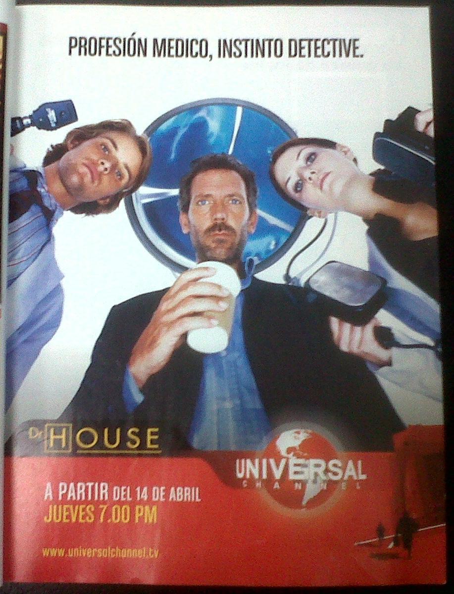 Anuncio Universal Channel Latinoamérica 2005