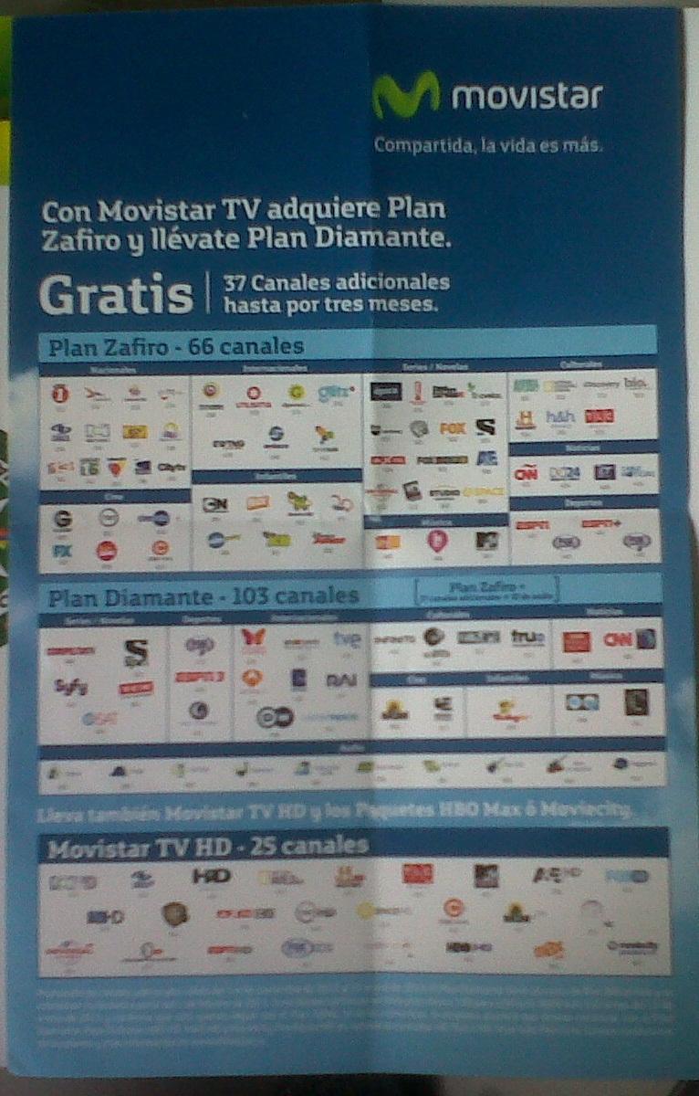 Volante "Planes de Movistar TV" - Movistar Colombia