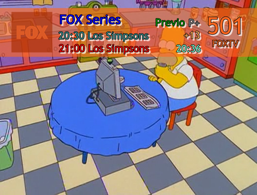FJ CableTV Fibra Optica Los Simpsons