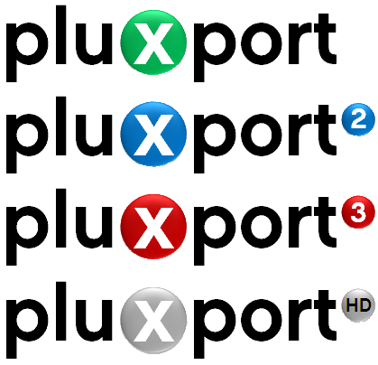 Logos de los canales de Pluxport (Oct/13-)
