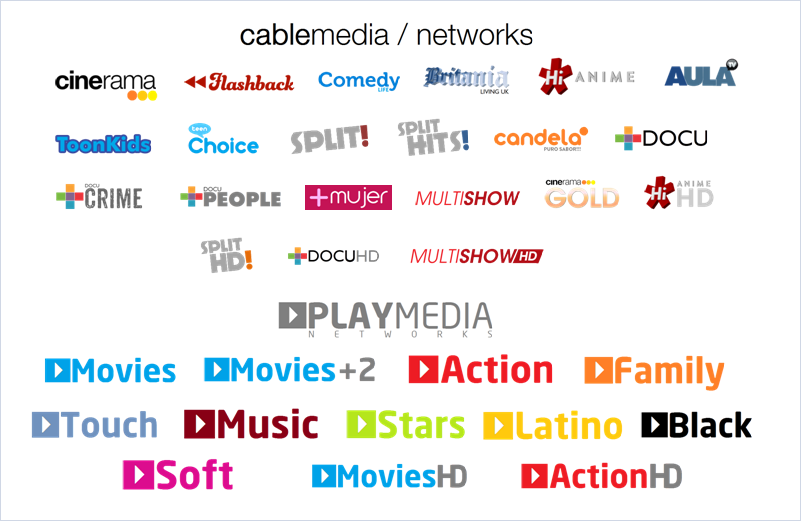 Presentación Cablemedia / Play Media Networks (Agosto/Septiembre 2013)