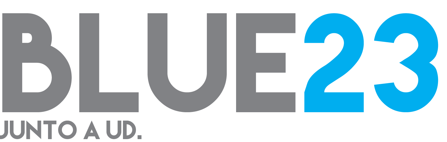 Logo Blue23 con Eslogan