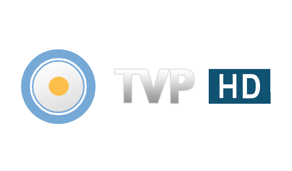 Recreación del logo de la TVP