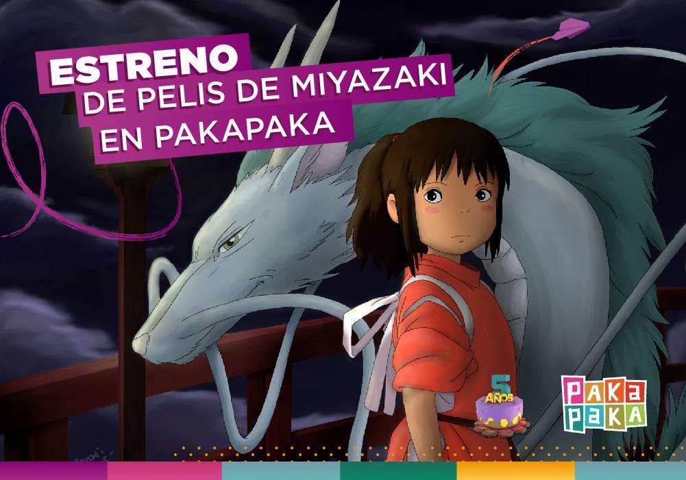ANIMES DE MIYAZAKI EN PAKA PAKA