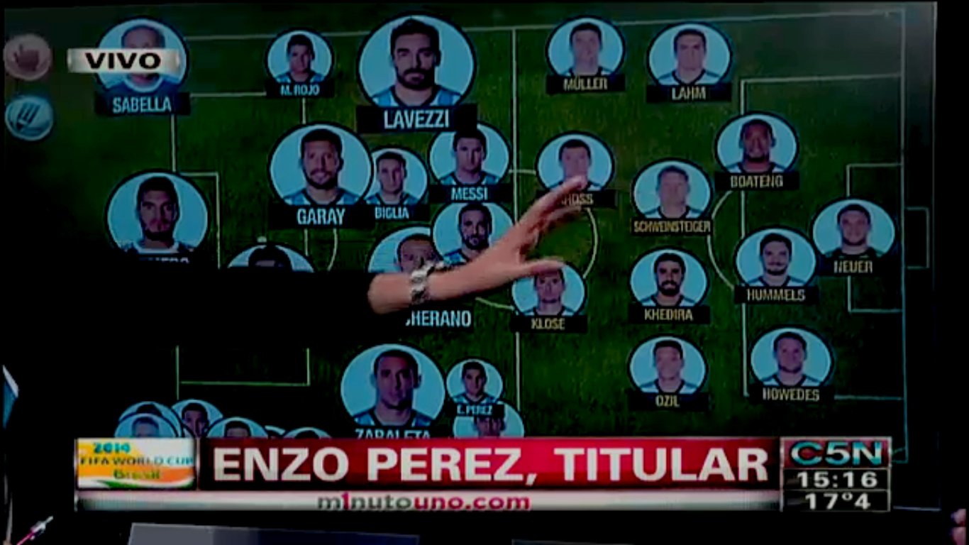 Las coberturas de la Final del Mundial por TN y C5N