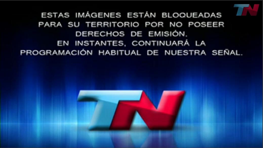 TN Deportivo Mundial, otra vez con "Señal Protegida"