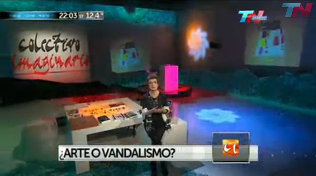 El Último programa de "Colectivo Imaginario"con la Grafica LEDs