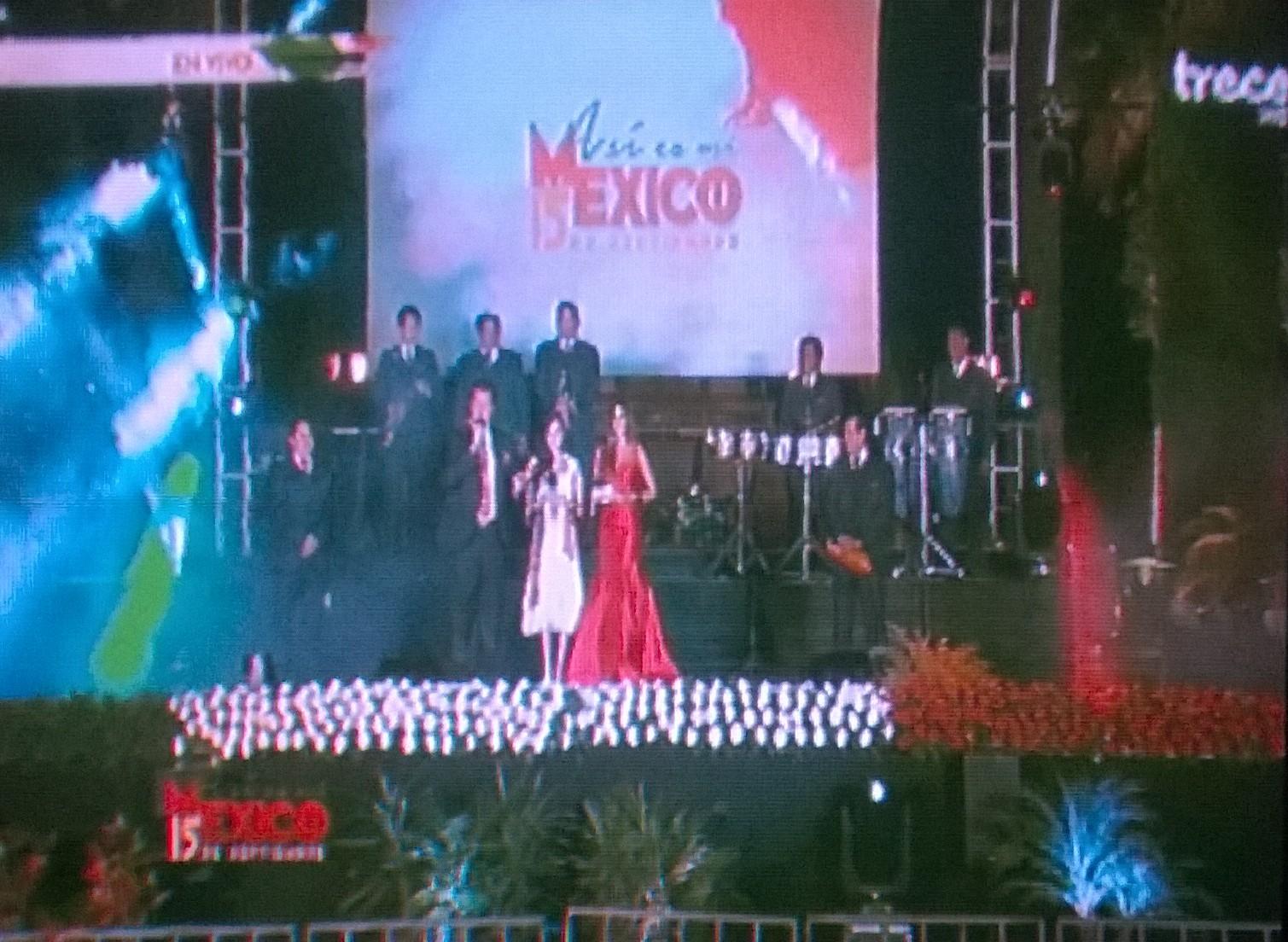 XHDF-TV: Así es mi México, 15 de Septiembre