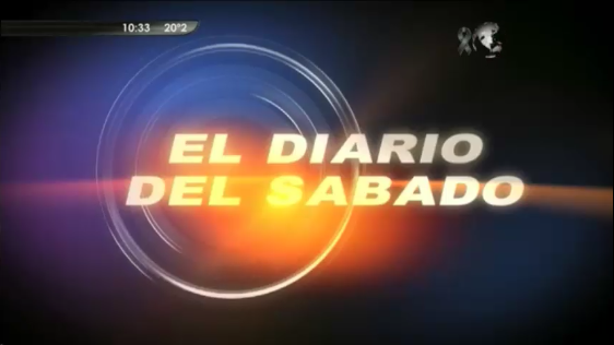 Intro de El Diario del Sabado - Canal 26 (3)