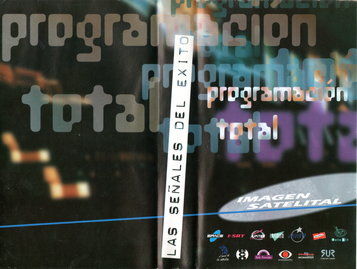 Las señales del exito - Cover del VHS institucional de Imagen Satelital