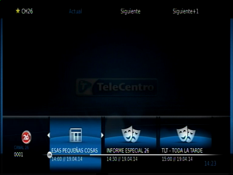 Pifie en el streaming de Canal 26 - Sábado 19/04/2014