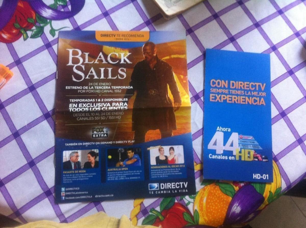 lo mejor de directv enero 2016 + el folleto de 44 canales HD