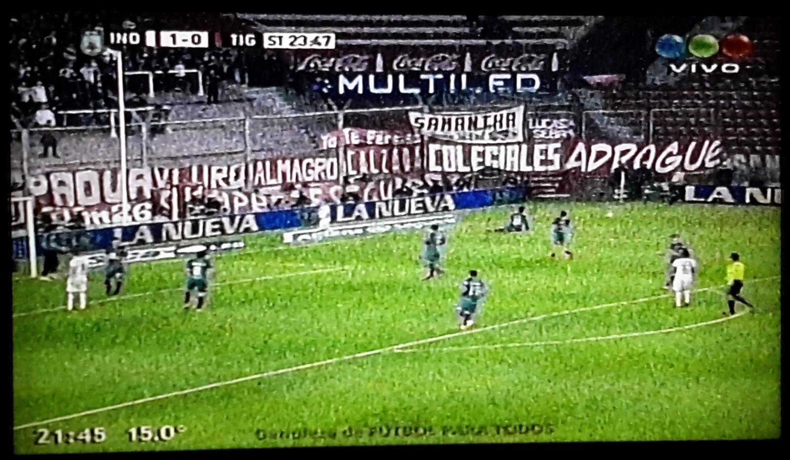 Telefe cambió de fuente en la Hora y Temperatura.