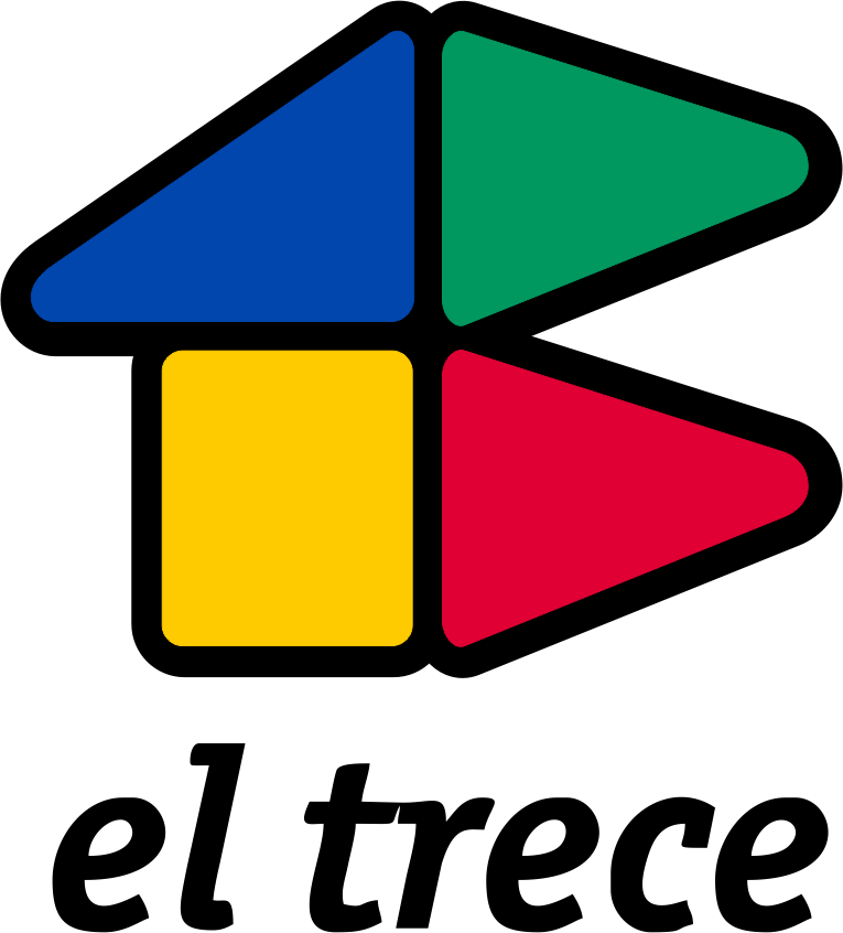 Segundo logotipo de Canal 13,  en 1999