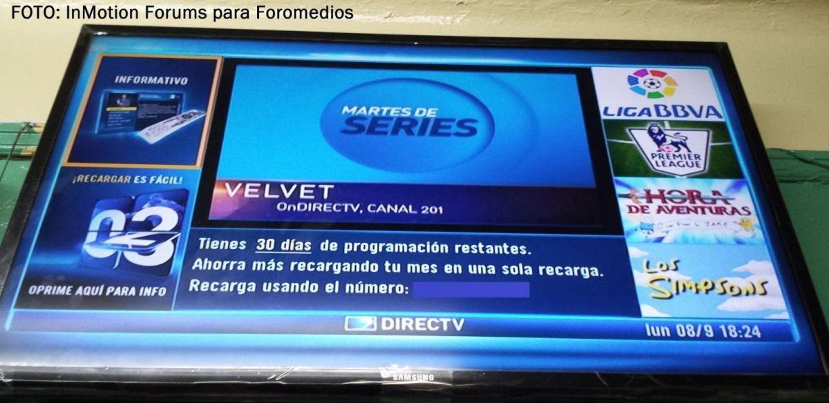 Así es el canal 100 de DIRECTV Prepago
