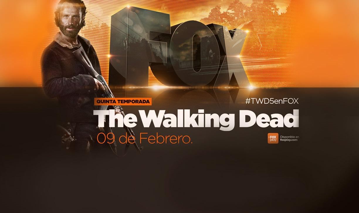 Promocional The Walking Dead con la nueva imagen de Fox