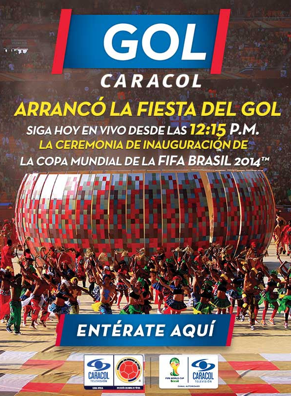 Promocional de Caracol TV: Arrancó la fiesta del Gol