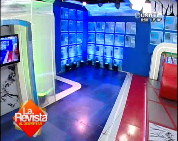Actual logo en pantalla Red Unitel Bolivia (2014-2015)