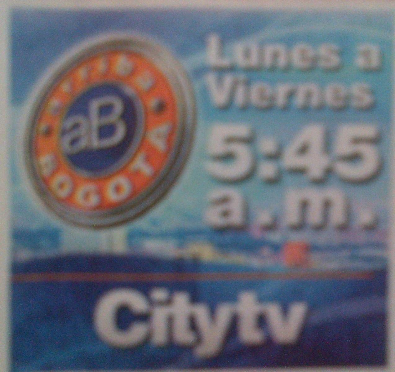 Anuncio "Arriba Bogotá" por CityTV - 2015