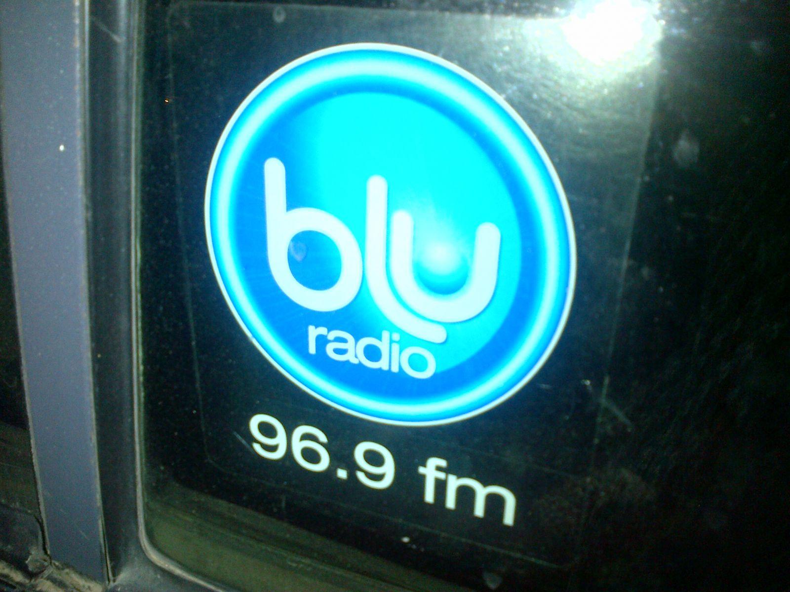 Sticker para auto Blu Radio 96.9 FM