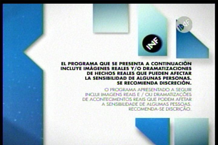 Advertencia de contenidos Infinito - 2012