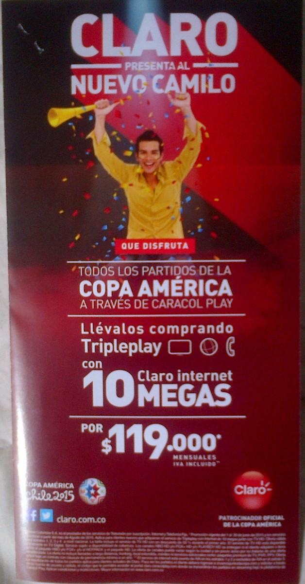 Folleto Claro TV Colombia - Junio 2015