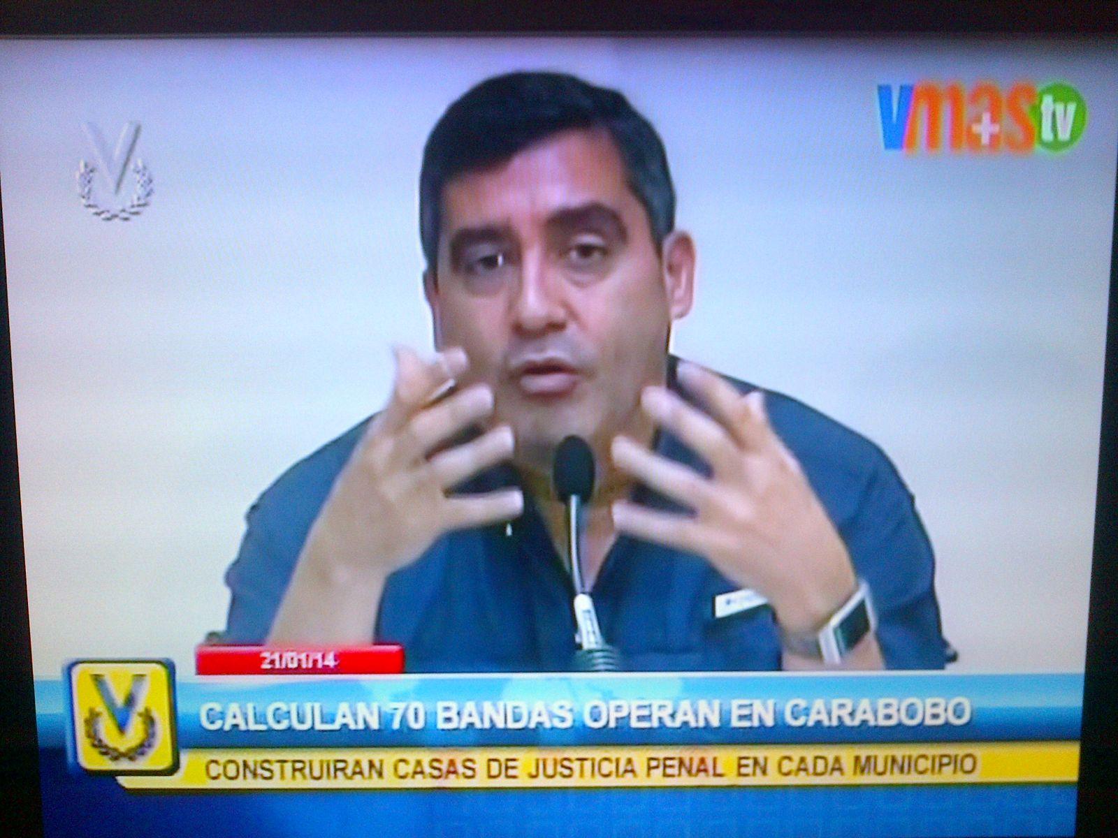VMasTV transmitiendo los avances de "Noticiero Venevisión" (21/1/13)