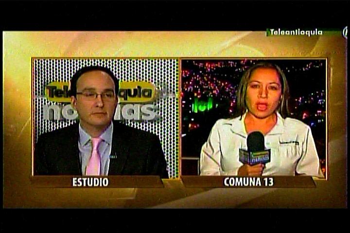 Nuevo logo en pantalla Teleantioquia - Diciembre 2013