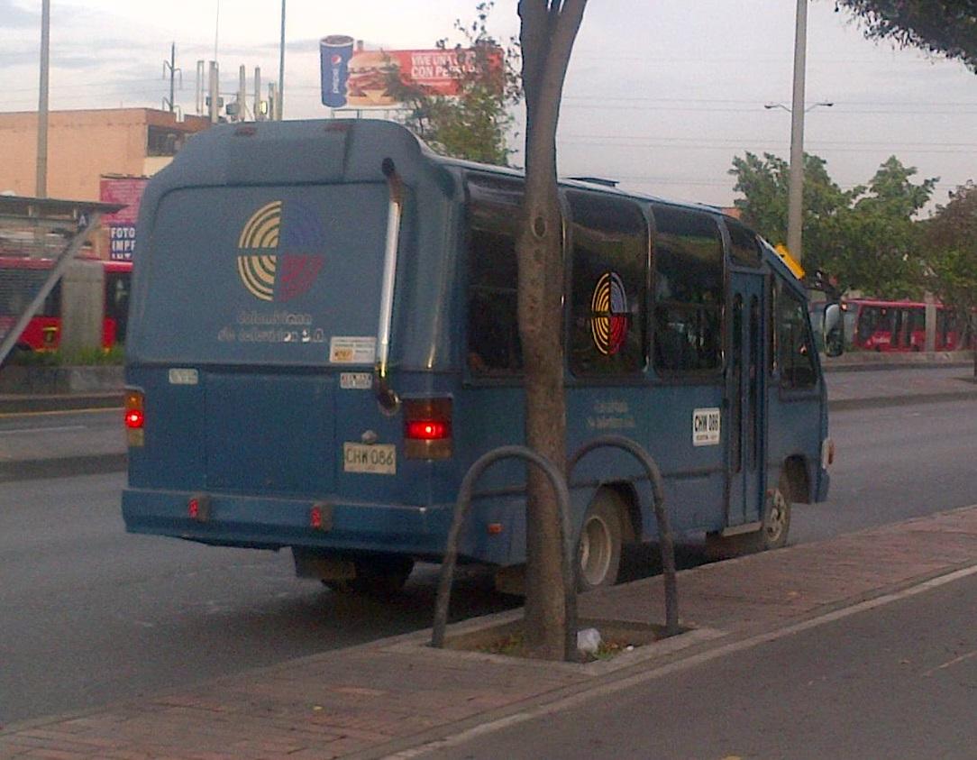 Buseta "Colombiana de Televisión"