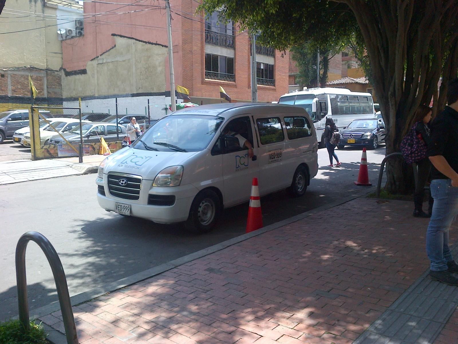 Camioneta RCN Televisión