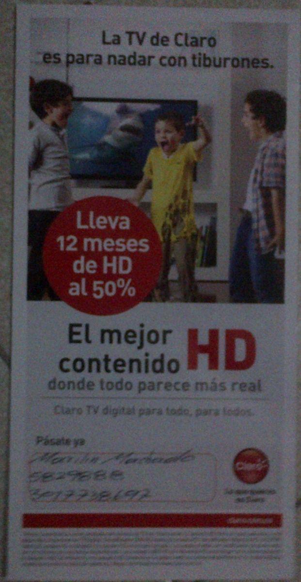 Folleto Claro TV Colombia Julio 2013