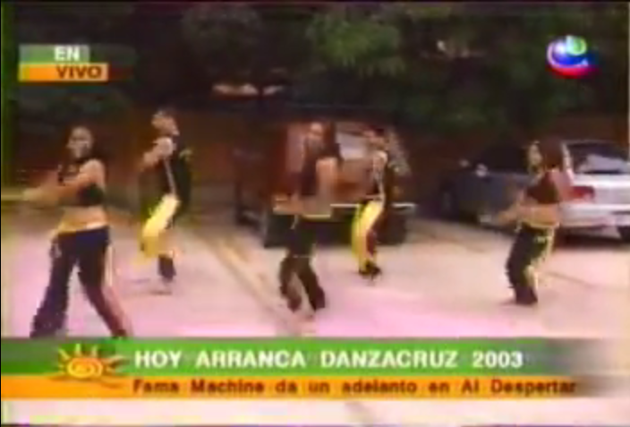 Logo en pantalla Unitel Bolivia (1999-2005)