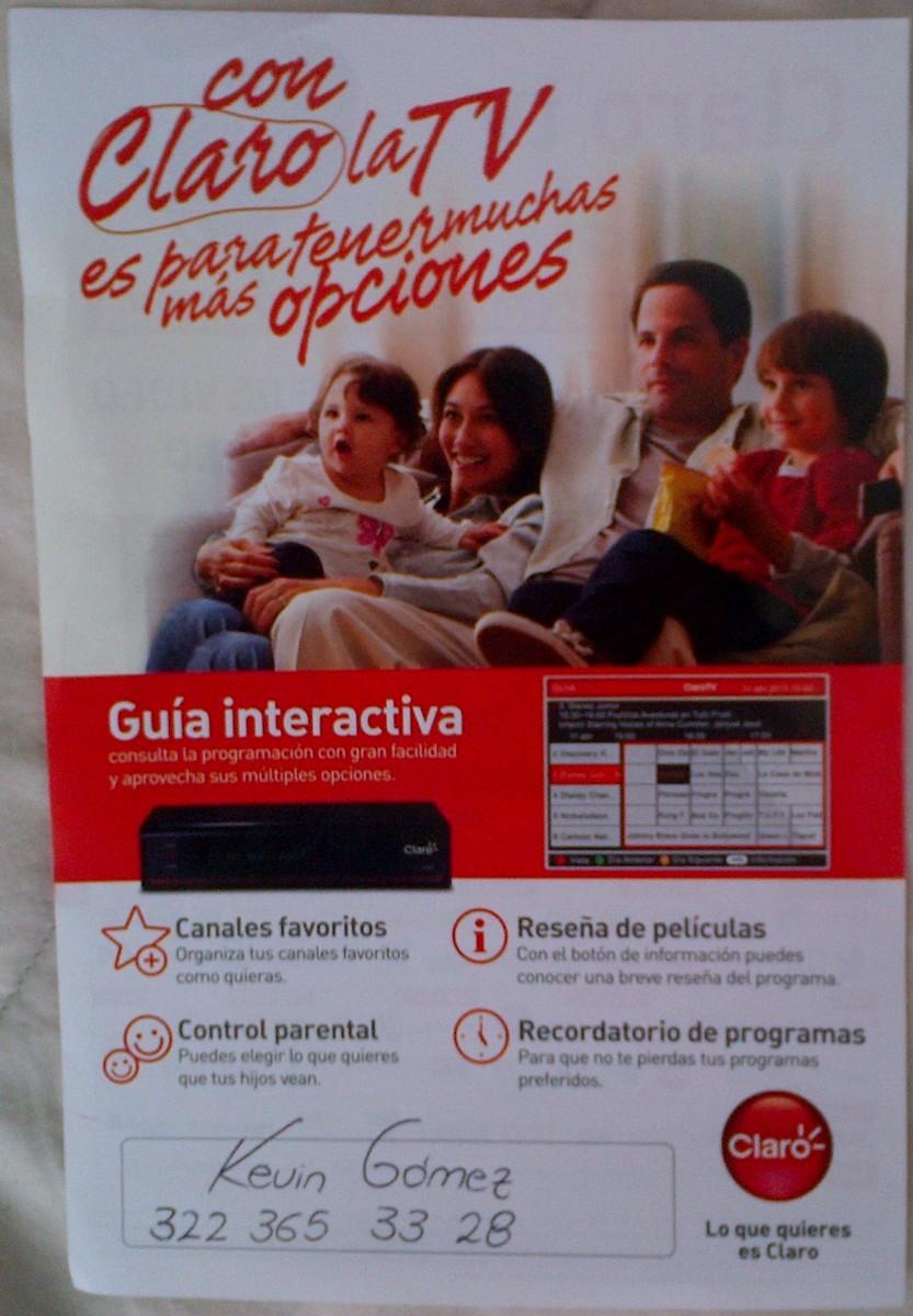 Folleto Claro Tv Dth Colombia Abril 2015 Televisión Foromedios Folleto Claro Tv Dth Colombia Abril 2015 Televisión Foromedios
