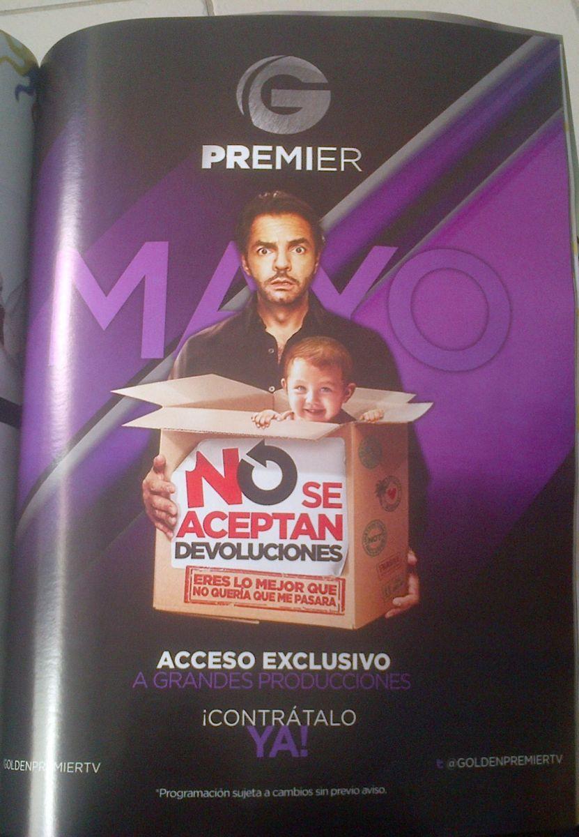 Anuncio "No se aceptan devoluciones" por Golden Premier - 2014