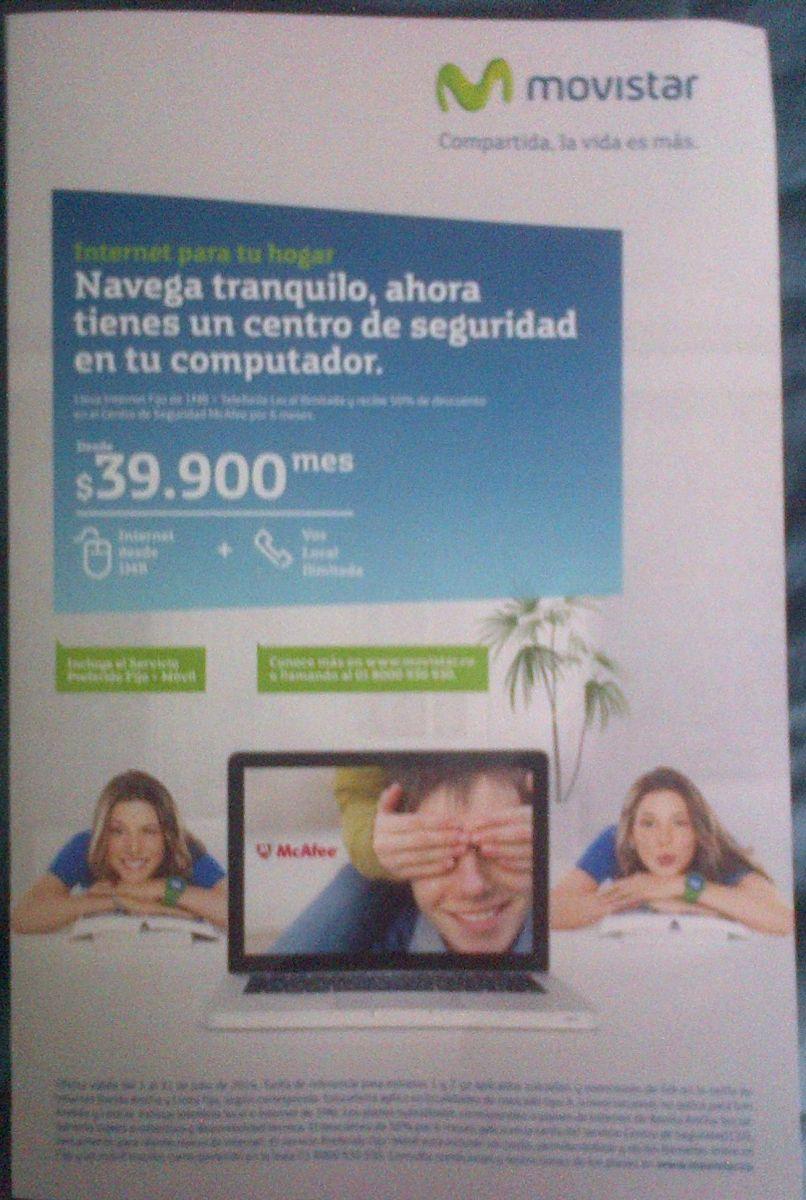 Folleto Movistar TV Colombia - Julio 2014