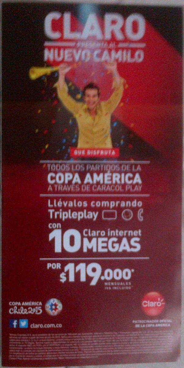 Folleto Claro TV Colombia - Mayo 2015
