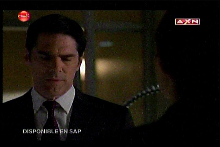AXN indicando programa con SAP (2015)