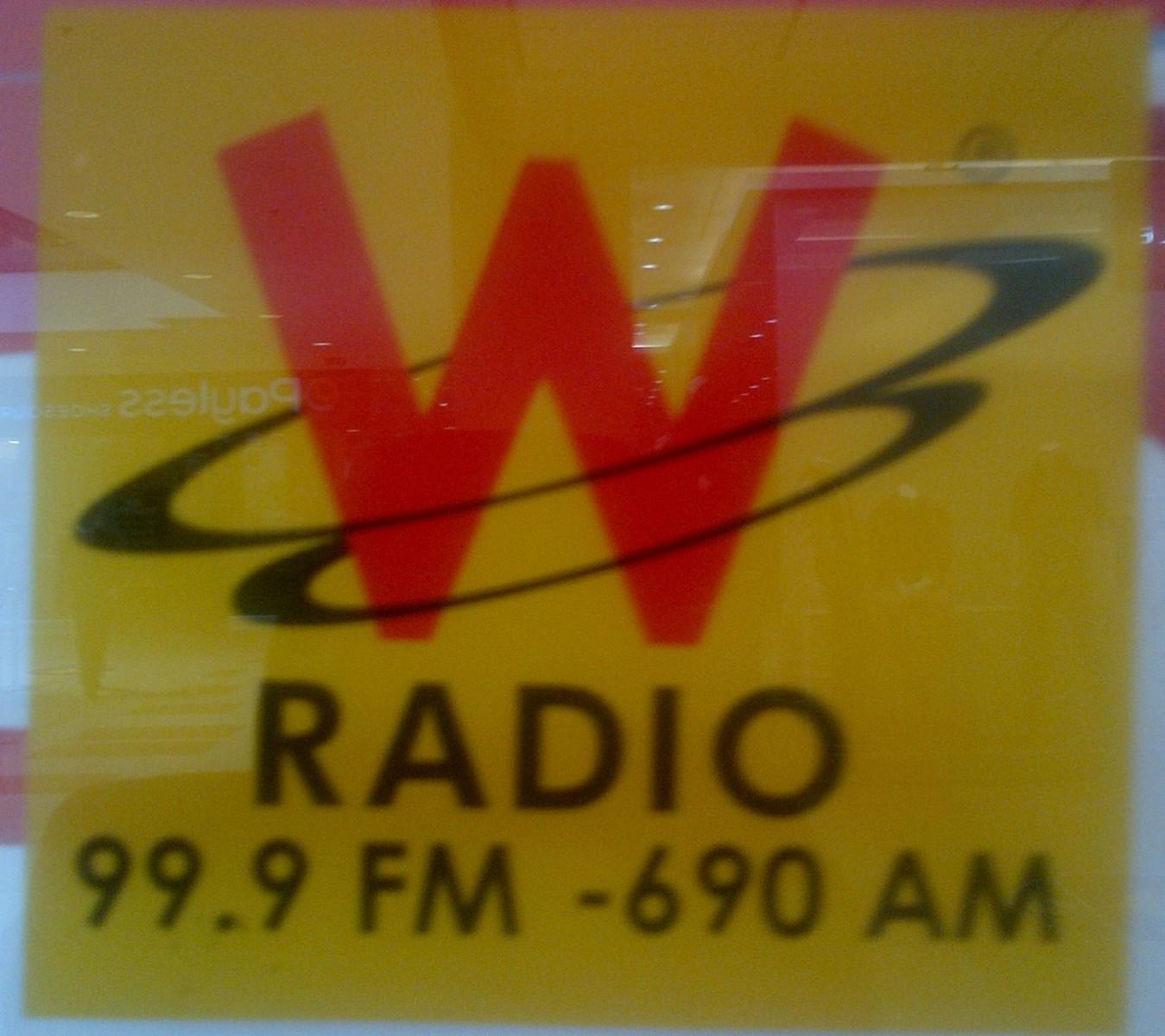 Sticker W Radio Colombia