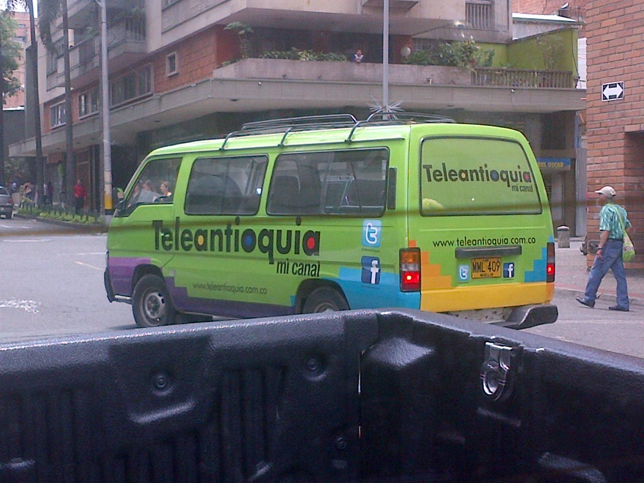 Buseta de Teleantioquia (Foto)