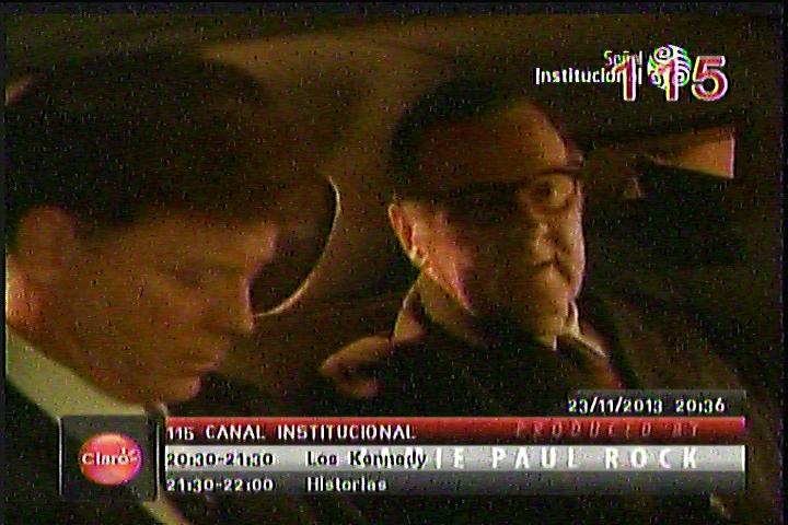 Señal Institucional transmitiendo la miniserie "Los Kennedy" - 23/11/13