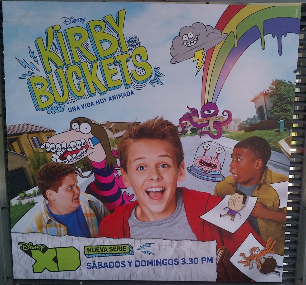 Valla "Kirby Buckets en Disney XD" - 2015