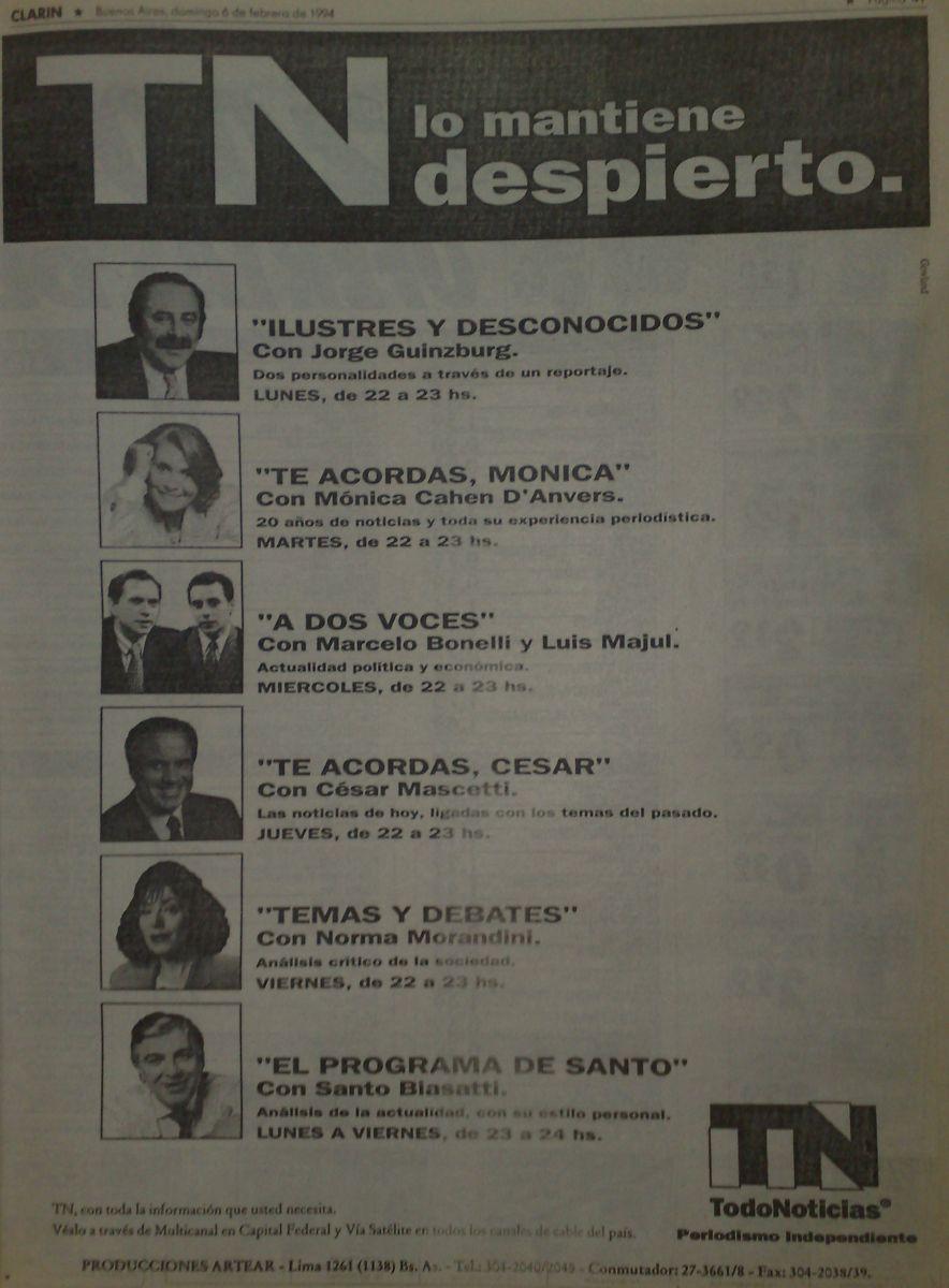Feliz Cumpleaños TN!!!!(Todo Noticias) 5 de 10