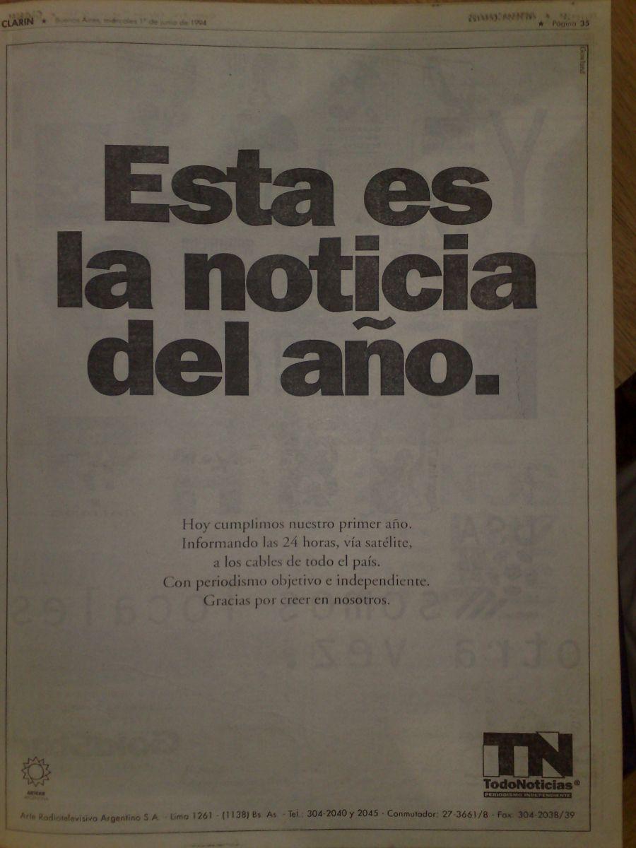 Feliz Cumpleaños TN!!!!(Todo Noticias) 6 de 10