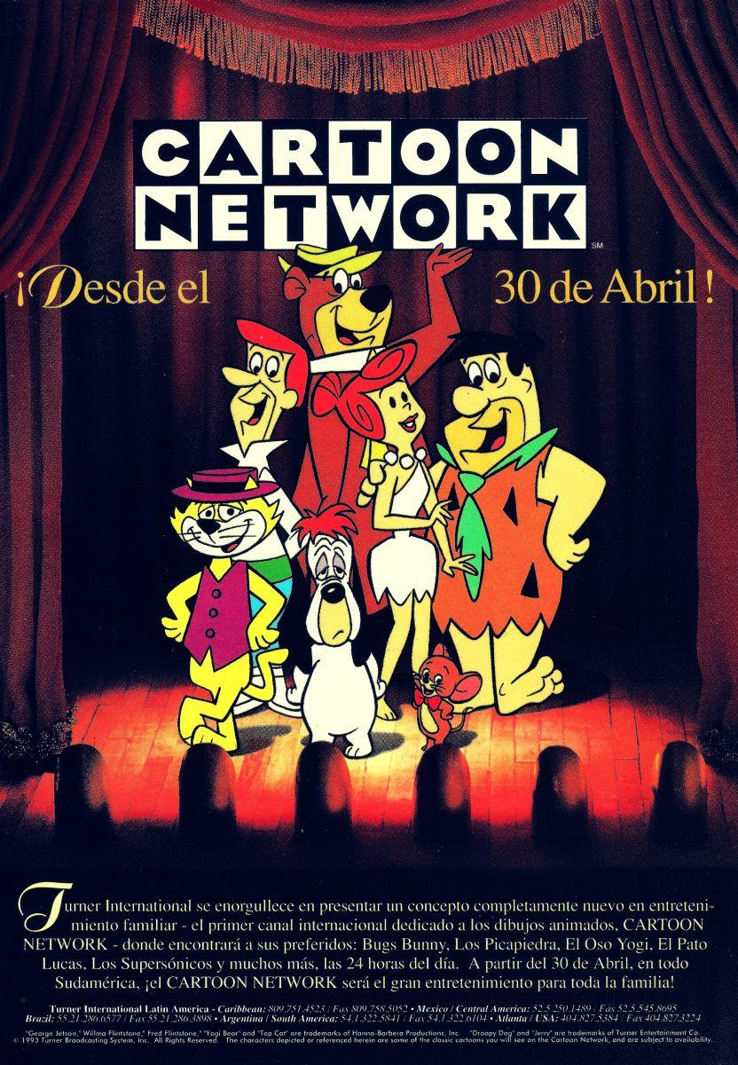 Publicidad Grafica del Cartoon Network de Abril de 1993 Parte 2 de 2