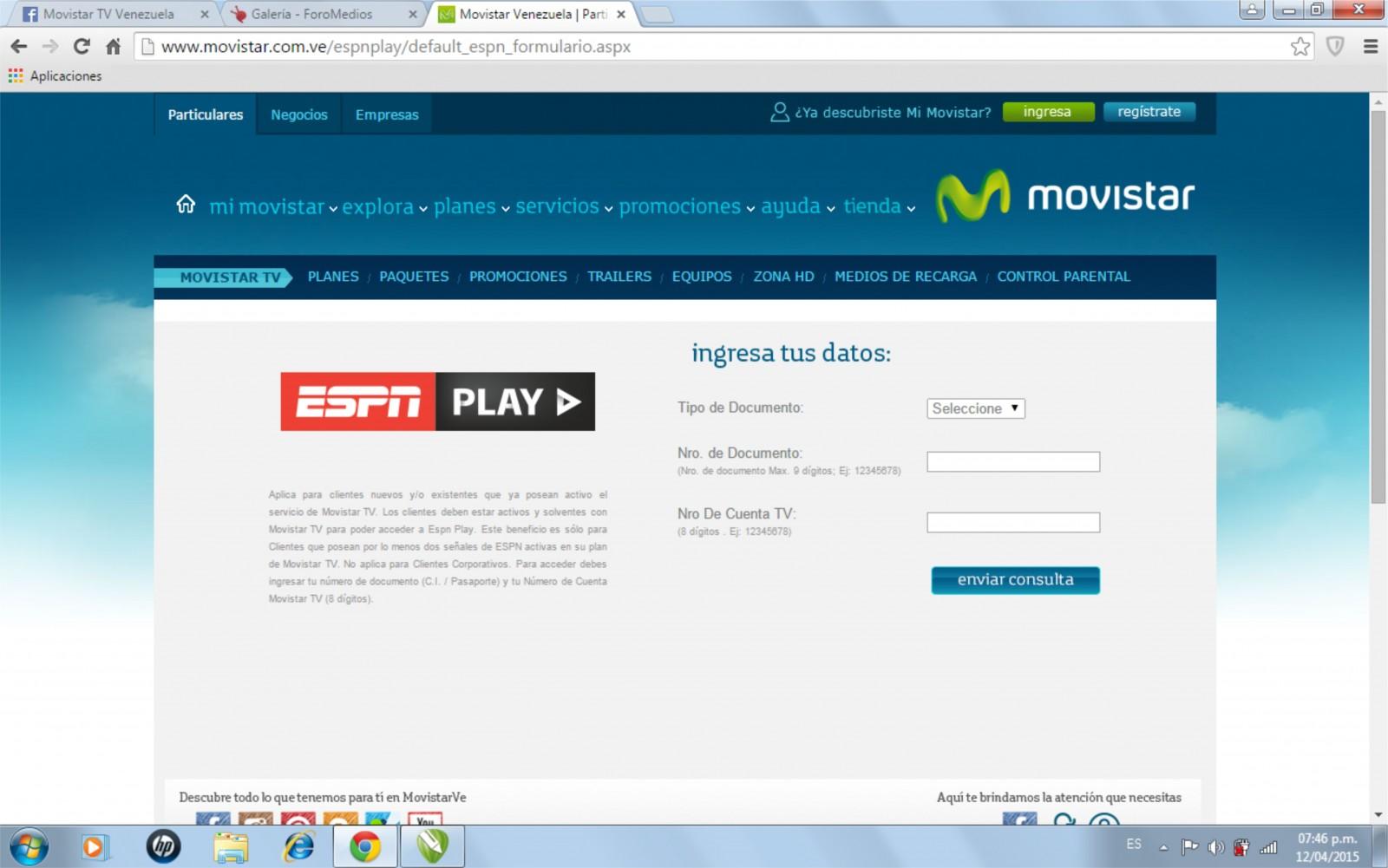 ESPNplay disponible para clientes de MovistarTV Venezuela