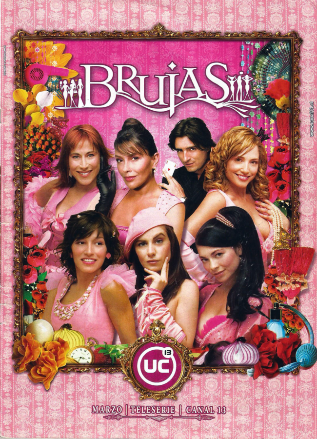 Afiche de la Teleserie Brujas - Canal 13 2005