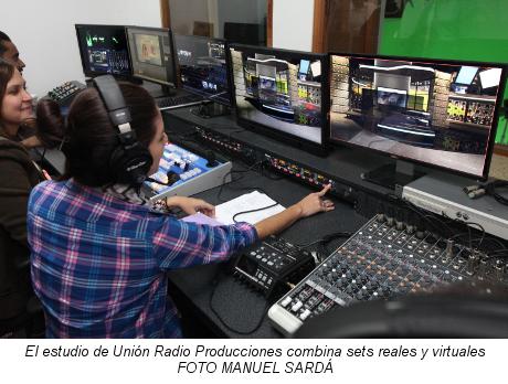 Unión Radio Producciones detrás de cámaras