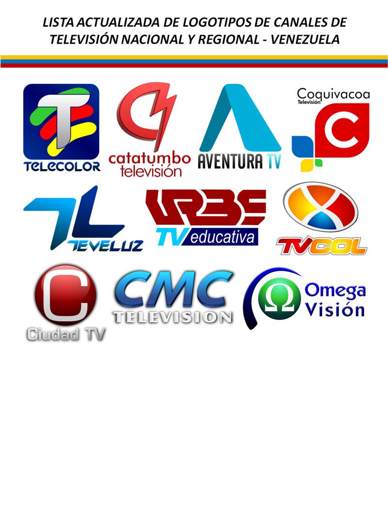 Logotipos Actuales de la Televisión Venezolana - Parte 8